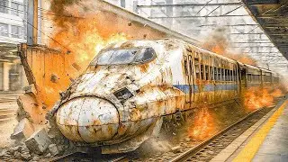 Brake Lagayi Toh Tabahi! || Bullet Train Explosion (2025) Movie Explained Hindi/Urdu