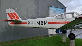 Martinair Fuji FA-200-160 at Groningen Airport Oostwold