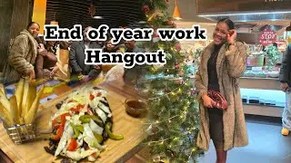 End of year party 🎉 with colleagues at work 