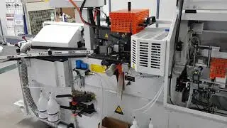 Hebrock Top 3005F edgebander with Airtronic by R&J Machinery