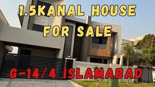 A Beautiful 60x100 666 Sq Yards Designer House for Sale in G-14/4 Islamabad