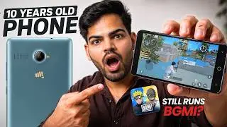 I tried BGMI and Pubg Lite on 10 Years old Micromax Android! Can this ₹3k Phone Run it?