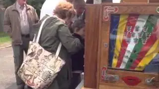 Old time Penny Arcade at May Day Fete Southam 2014
