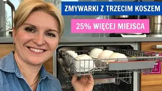 Zmywarka Bosch SMV6ZDX49E  z trzecim koszem - świetna i bardzo pojemna zmywarka | Pani AGD