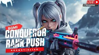 BGMI LIVE WITH ROX BOT | Road To 1K | BGMI LIVE 🔴 #bgmi