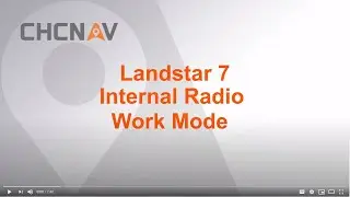 CHCNAV | LandStar7: How to connect to set up Internal UHF configuration