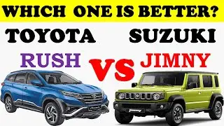The New Toyota RUSH Vs Suzuki JIMNY | Best Car Comparison