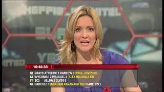 BBC Final Score - Saturday 31st October 2009