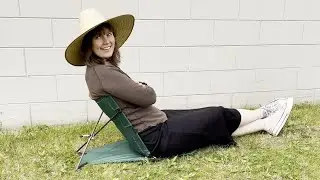 ULTRA-ultralight Camp Chair! The Antimatter Chair by No Matter Products