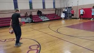 Dribble Drive's Rich Kelly (Euro League, UMass '22) describes attack, counter move with cross over