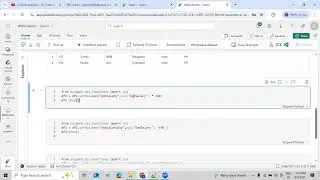 10.Understand about WithColumn Function in PySpark Notebook using Microsoft Fabric
