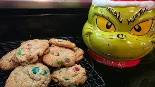 Рождественское мятное печенье с M&M 🍪 😋