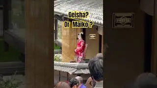 Is she Geisha ? Or Maiko ? Kyoto Japan #japan #geisha #japantravel