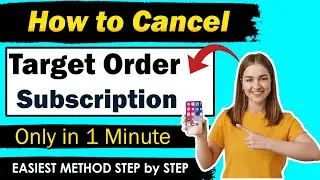 How To Cancel Target Order Subscription | Cancel Target Subscription