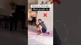 Malasana- Don&rsquo;t do this Mistakes #malasana #yoga #mistakes #trending #tips