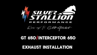 Unboxing & Installation Silver Stallion Performance Exhaust | Interceptor / GT 650
