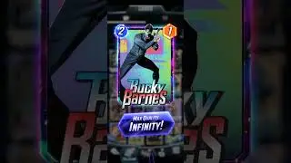 Marvel snap variant split reveal of Bucky Barnes a.k.a the Winter Soldier