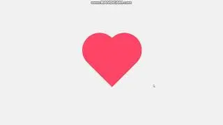 Heartbeat animation using pure html and css | No image used pure css