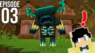 Punching Warden To Death !! #minecraft #primecraft