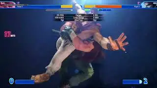 Street Fighter 6 l Alex Safe Jump Setup + 6485 Damage 🔥 Dream Combo?
