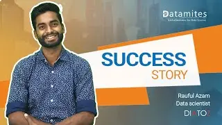 How to Get Data Science Job as a Fresher - Rauful Success Story - DataMites Institute
