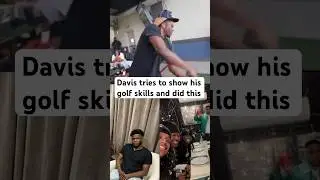 Davis tries to show his golf skills and did this #amp #imdavisss #twitchclips #subscribe