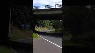 Bannockburn Interchange M80 Slip Road Live Update,It's Closed Stirling Scotland UK