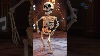 skeleton dancing #dance #cute #funny #viralshorts #trending #skeletondance