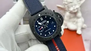 Обзор на Panerai Submersible Luna Rossa Carbotech 42mm Pam1563