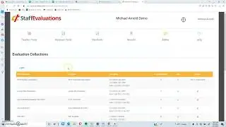 Staff Evaluations   Admin Tools