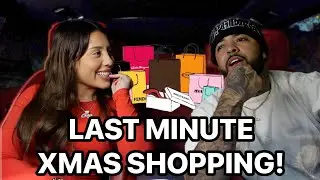 LAST MINUTE HOLIDAY SHOPPING **we went over budget$$$ **