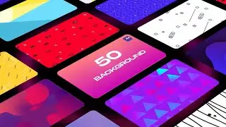 Animated Abstract Backgrounds Pack - After Effects Template