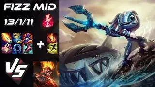 MID Fizz vs Brand - NA Grandmaster Patch 25.23