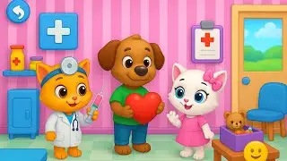 My Talking Tom Woke Up Sick With Friends! 😨