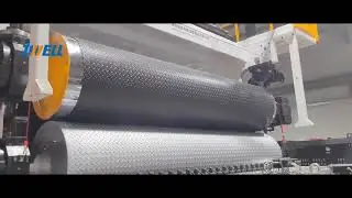 TPO sheet embossing extrusion machine