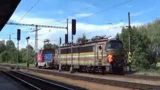Jak probíhá výměna lokomotiv ve stykové stanice, 2.7.2013