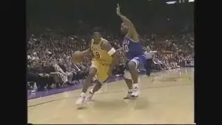 Kobe Bryant 23 Points 4 Ast Vs. Mavericks, 1999.