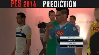 PES 2016 PREDICTION | نابولي ضد الإنتر 29.11.2015
