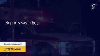 Pedestrian Injured After Bus Accident on Columbus Boulevard in Hartford
