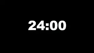 24 Minute Countdown Timer