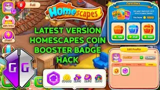 Новейший способ взлома: использование значка-ускорителя монет Homescapes с помощью Game Guardian ...