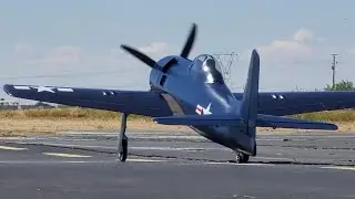 GIANT SCALE F8F BEARCAT AEROBATIC DEMO-DLE 222
