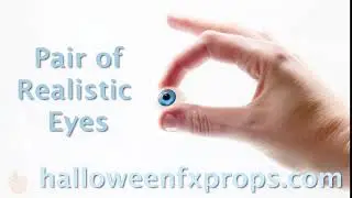 Pair of Realistic Eyes Prop