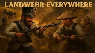 AOE3 - LANDWEHR WITH DRUMMERS !!!