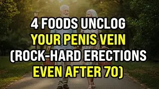 4 Foods That Unclog Your Penis Vein Naturally for Rock Hard Erections After 70 - Boost Blood Flow!