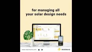 Wattmonk platform for managing all your solar design needs