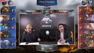 [LIVE MPL MY/SG Season 2] FLASH TYRANTS VS AIRASIA SAIYAN 11/08/2018 MATCH 1