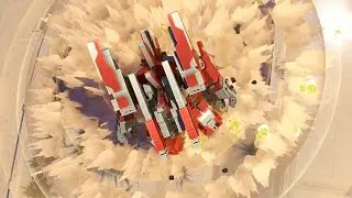 Planetary Annihilation TITANS - 2v2v2v2 Multiplayer Gameplay