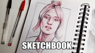Mon Sketchbook - Dessin au stylo bic