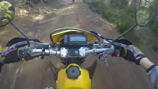 Drz400e hill climb Mt Lloyd